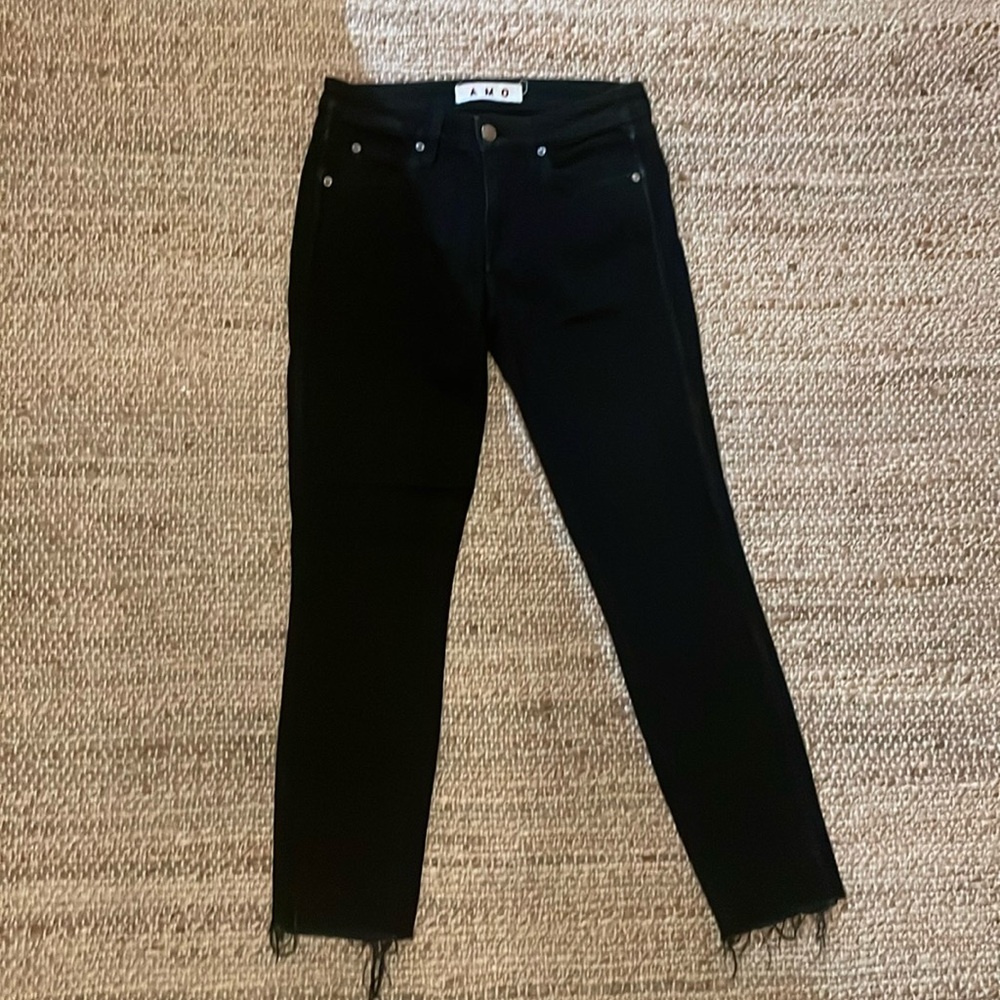 AMO - Size 26 - Stix Crop in Black Magic